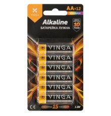 Батарейка AA LR6 Alkaline 12pcs Blister Vinga (VJABAA12)