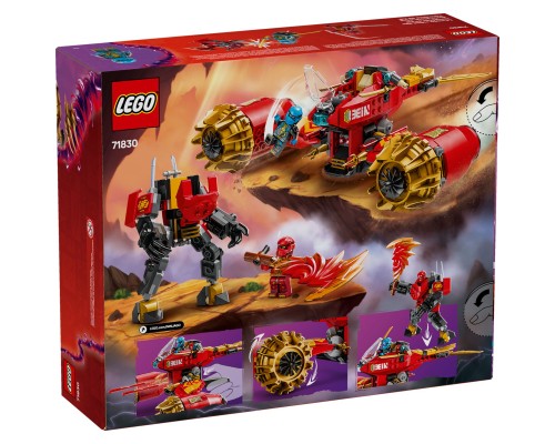 Конструктор LEGO Ninjago Штормовий робот-вершник Кая (71830)