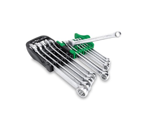 Ключ Toptul комбінований 8-19мм 10шт. на холдері (GSAB1001)