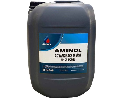 Моторна олива Aminol Advance AC5 15W40 CF-4 MB-Approval 20л (AM148793)