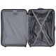 Валіза Wenger Amplar, велика, пластик, 4 колеса, чорна (653140)