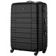 Валіза Wenger Amplar, велика, пластик, 4 колеса, чорна (653140)
