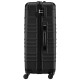 Валіза Wenger Amplar, велика, пластик, 4 колеса, чорна (653140)