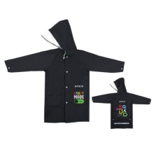 Дощовик дитячий Kite Crazy mode M 130-145 см Чорний (K24-2600M)
