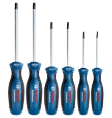 Викрутка Bosch набір 6шт, SL 4.5, 5.5, 6.5, PH1, PH2 (1.600.A01.6BF)