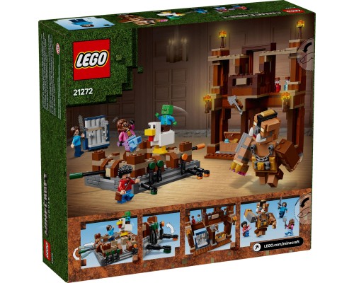 Конструктор LEGO Minecraft Бійцівський ринг у лісовому маєтку (21272)