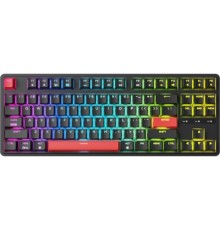 Клавіатура Keychron C3 Pro 87Key K pro Red RGB QMK Hot-swap USB UA Black (C3PH1_KEYCHRON)