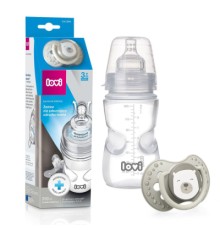 Пляшечка для годування Lovi Захист рефлексу ссання Buddy Bear 250 мл (0205exp)
