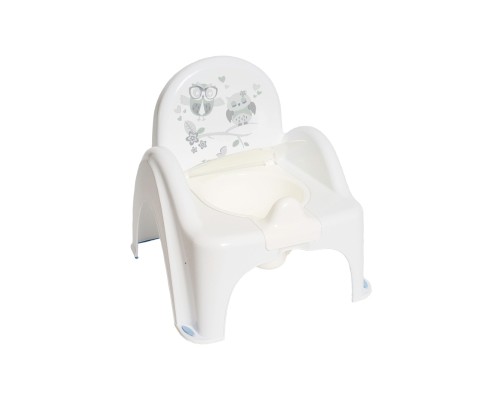 Горщик Tega Baby OWLS стілець, антиковзкий white (SO-010-103)