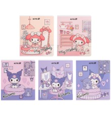 Зошит Kite Kuromi, 24 аркуші, клітинка (HK25-238)