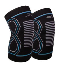 Фіксатор коліна PowerPlay PP-4099 Knee SupportЧорно/Сині S/M (PP_4099_S/M_Bl/Blue)