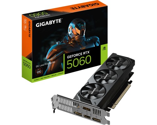 Відеокарта GIGABYTE GeForce RTX5060 8Gb OC Low Profile (GV-N5060OC-8GL)