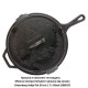 Сковорода туристична Groenberg Hekla Pan 30 cm / 3 L Black (266023) (DAS303248)