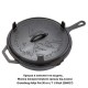 Сковорода туристична Groenberg Hekla Pan 30 cm / 3 L Black (266023) (DAS303248)
