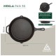 Сковорода туристична Groenberg Hekla Pan 30 cm / 3 L Black (266023) (DAS303248)