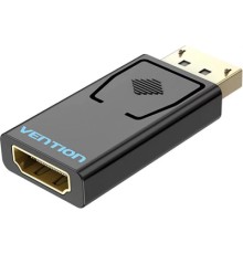 Перехідник DP Male to HDMI Female black Vention (HBKB0)