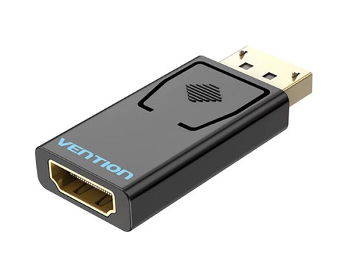 Перехідник DP Male to HDMI Female black Vention (HBKB0)