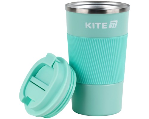 Термокружка Kite 510 мл м'ятна (K25-458-2)