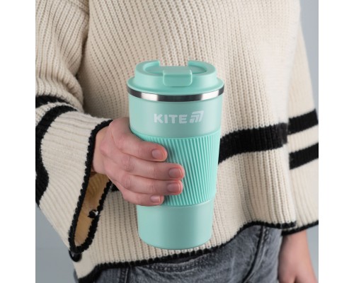 Термокружка Kite 510 мл м'ятна (K25-458-2)