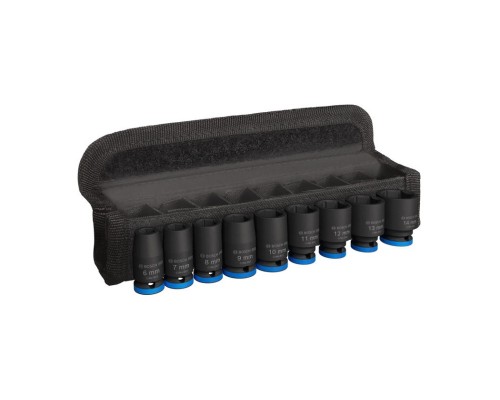 Набір головок Bosch Professional ударних торцевих Standart 9шт, 1/4