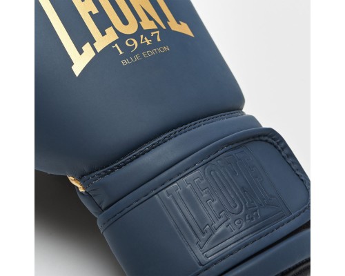 Боксерські рукавички Leone GN059B Blue Edition 12 унцій (GN059B_Blue_12oz)