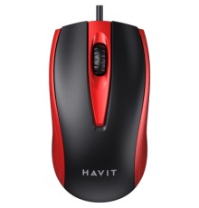 Мишка Havit HV-MS871 USB Red (6939119020293)