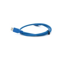 Дата кабель USB 3.0 AM/AM 0.6m Blue Voltronic (YT-3.0AM+AM-0.6)