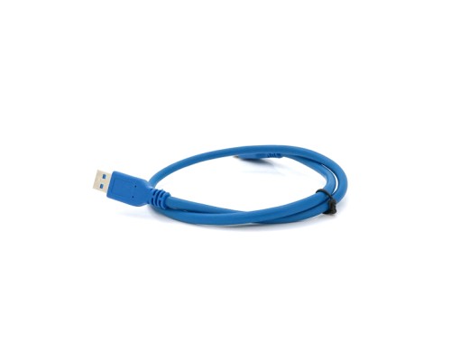 Дата кабель USB 3.0 AM/AM 0.6m Blue Voltronic (YT-3.0AM+AM-0.6)