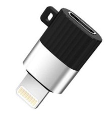 Перехідник Lightning M to Micro 5P F black XO (XO-NB149B-BK)