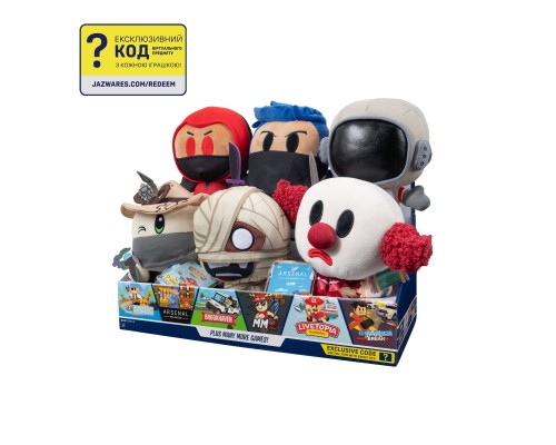 М'яка іграшка DevSeries Collector Plush Ninja Legends Assassin, 20см (CRS0006)