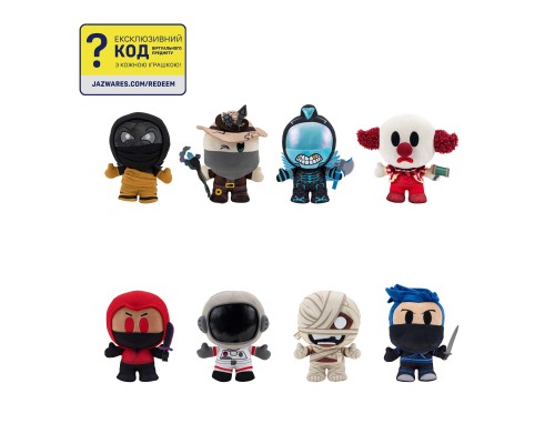 М'яка іграшка DevSeries Collector Plush Ninja Legends Assassin, 20см (CRS0006)