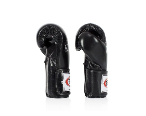 Боксерські рукавички Fairtex BGV5 Black 10 унцій (бинти в комплекті) (BGV5_10oz_Black)