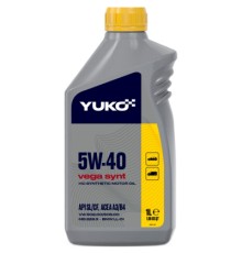 Моторна олива Yuko VEGA SYNT 5W-40 API SL/CF 1л (4823110401927)