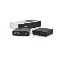 Конвертор VGA to HDMI+ Audio active black Voltronic (YT-AC-HDMI(in)/VGA(out)-B/14898)