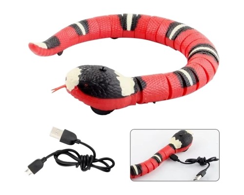 Іграшка для котів Lapka Інтерактивна Змія (DCT-28)