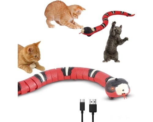 Іграшка для котів Lapka Інтерактивна Змія (DCT-28)