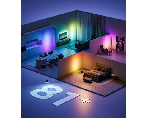 Світильник Govee H6079, 1500Lm, RGBICW, with speaker, WI-FI/Bluetooth, black (H6079312)