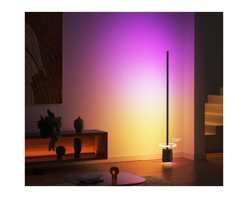 Світильник Govee H6079, 1500Lm, RGBICW, with speaker, WI-FI/Bluetooth, black (H6079312)