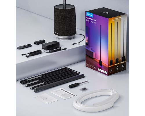 Світильник Govee H6079, 1500Lm, RGBICW, with speaker, WI-FI/Bluetooth, black (H6079312)