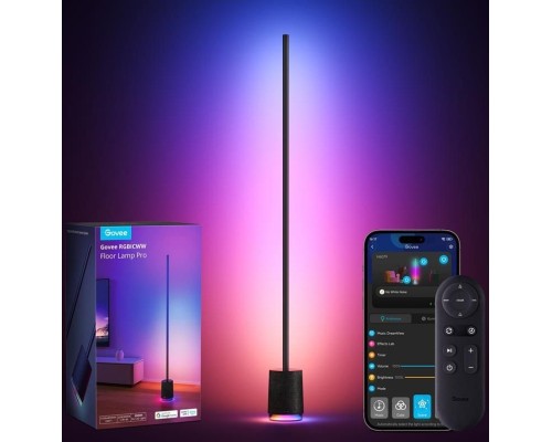 Світильник Govee H6079, 1500Lm, RGBICW, with speaker, WI-FI/Bluetooth, black (H6079312)