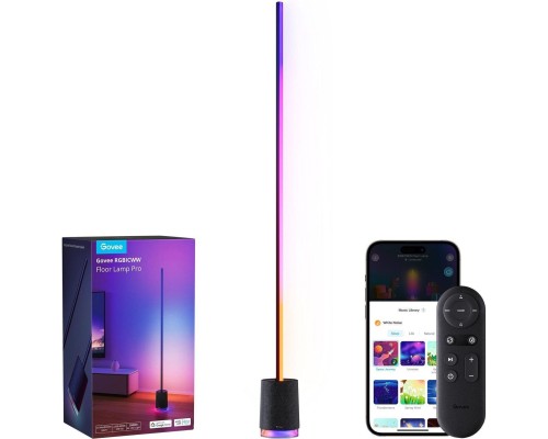 Світильник Govee H6079, 1500Lm, RGBICW, with speaker, WI-FI/Bluetooth, black (H6079312)