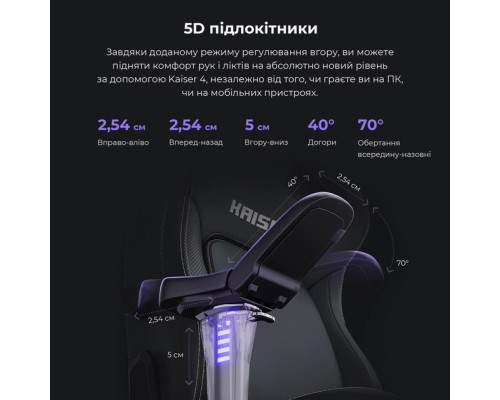 Крісло ігрове Anda Seat Kaiser 4 PVC Size XL Cyber Green (AD12YDDC-XLL-20-C-PV/C-01)