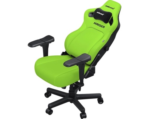 Крісло ігрове Anda Seat Kaiser 4 PVC Size XL Cyber Green (AD12YDDC-XLL-20-C-PV/C-01)