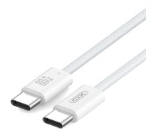 Дата кабель USB-C to USB-C 1.0m 60W white XO (NBQ273_C_White)