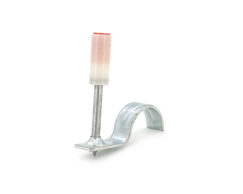 Цвяхи Voltronic монтажні піроксилінові, 8х53мм, затискач для труб Ø25мм, 80 шт (YT-PMN20PC)