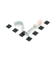 Цвяхи Voltronic монтажні піроксилінові, 8х53мм, затискач для труб Ø25мм, 80 шт (YT-PMN20PC)