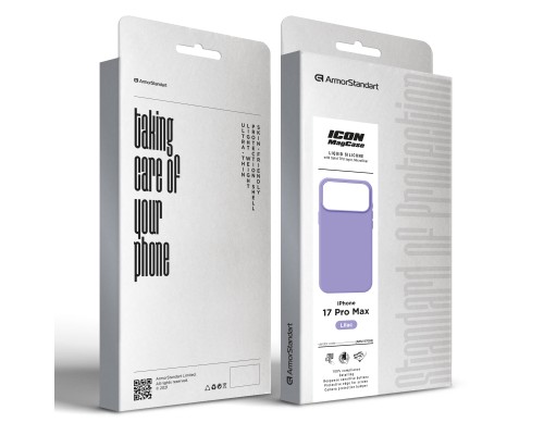 Чохол до мобільного телефона Armorstandart ICON2 MagCase Apple iPhone 17 Pro Max Lilac (ARM87085)