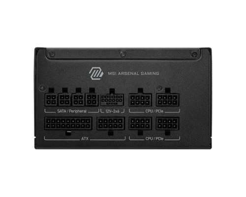 Блок живлення MSI 1000W MAG A1000GLS PCIE5 (MAG A1000GLS PCIE5)