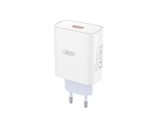 Зарядний пристрій XO USB 120W + cable USB to USB-C white (XO-L128U)