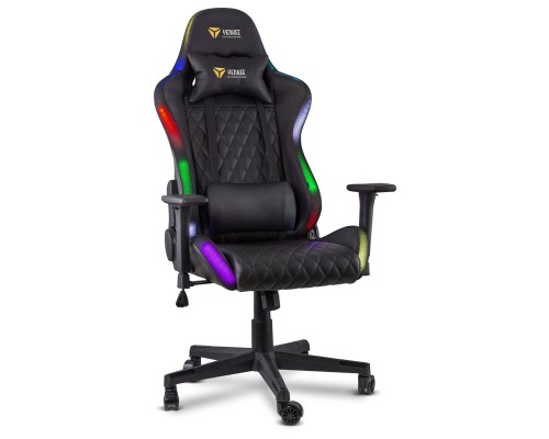 Крісло ігрове YENKEE YGC 300RGB STARDUST RGB Black (45015755)